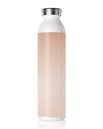 Soft Fade Slim Water Bottle, 20 oz White