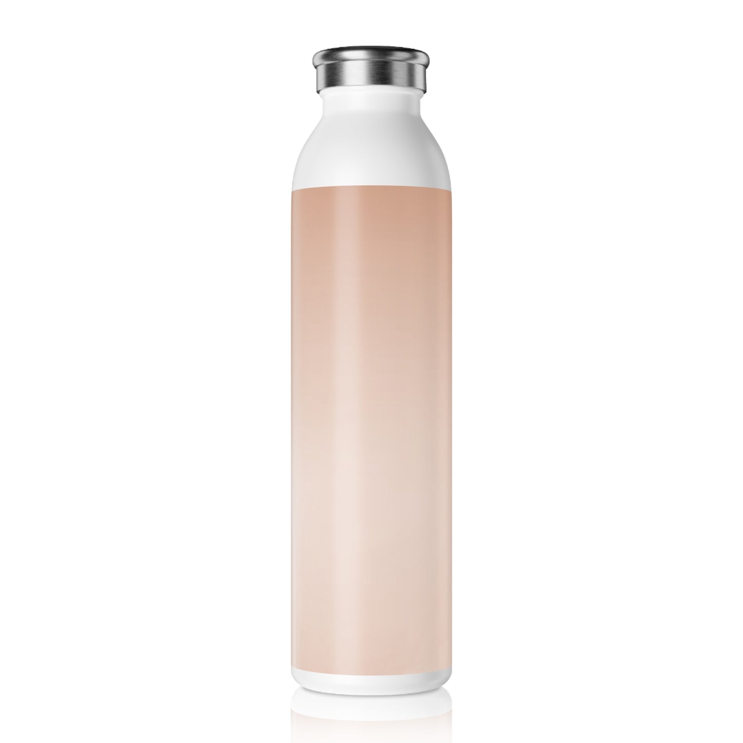 Soft Fade Slim Water Bottle, 20 oz White