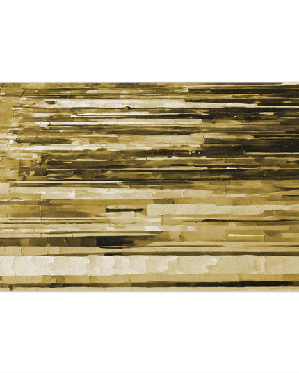 Striped Light Brown Rally Towel, 11" x 18"