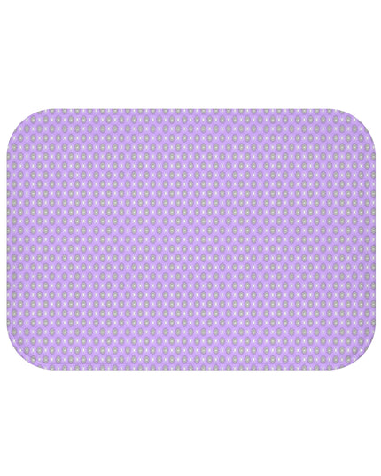 Lavender Star-crossed Bodies 24" x 17" Bath Mat