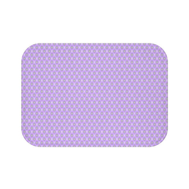 Lavender Star-crossed Bodies 24" x 17" Bath Mat