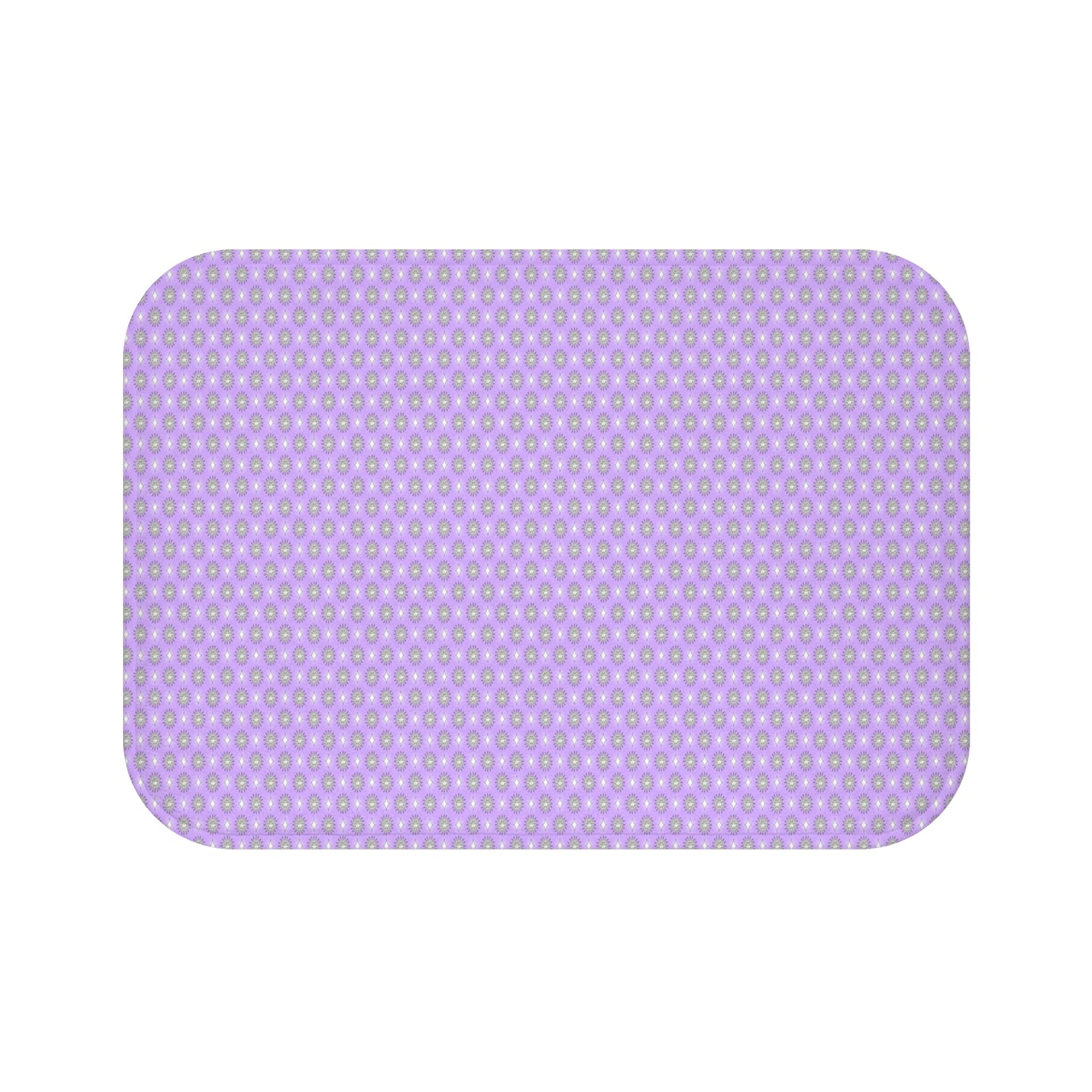 Lavender Star-crossed Bodies 24" x 17" Bath Mat