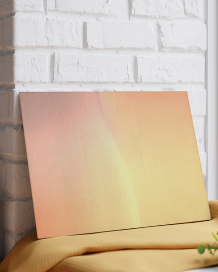 Hot Peach Fade 8" x 11" Glass Cutting Board