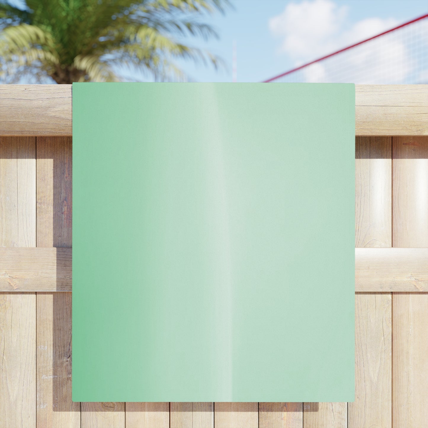 Mint Fade Beach Towel, 30" x 60"