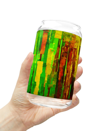 Striped Beta Sipper Glass, 16oz