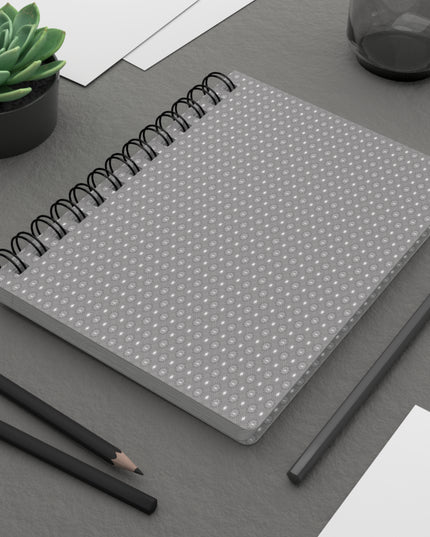 Desaturated Star-crossed Bodies Spiral Bound Journal, 5" x 7" 150 pages