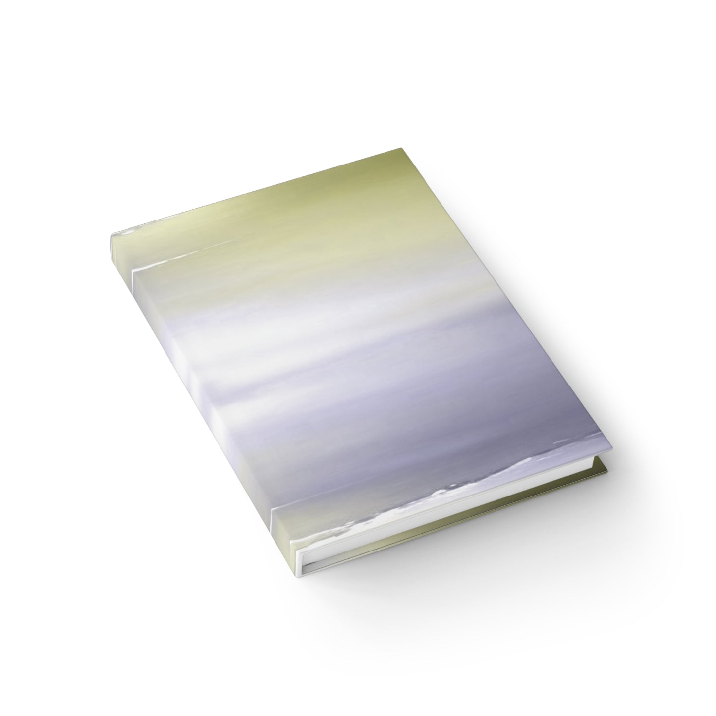 Lavender Sea Golden Fog 5" x 7" Journal - 128 Blank pages