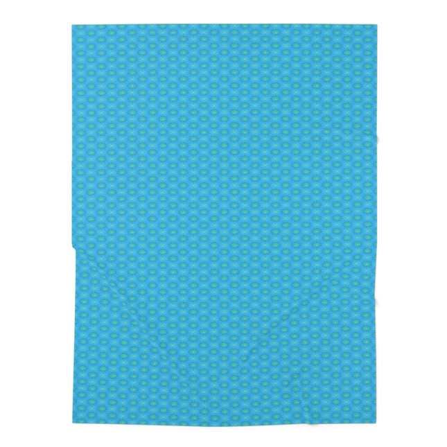 Blue Green Star-crossed Bodies Baby Swaddle 30″×40″ Blanket