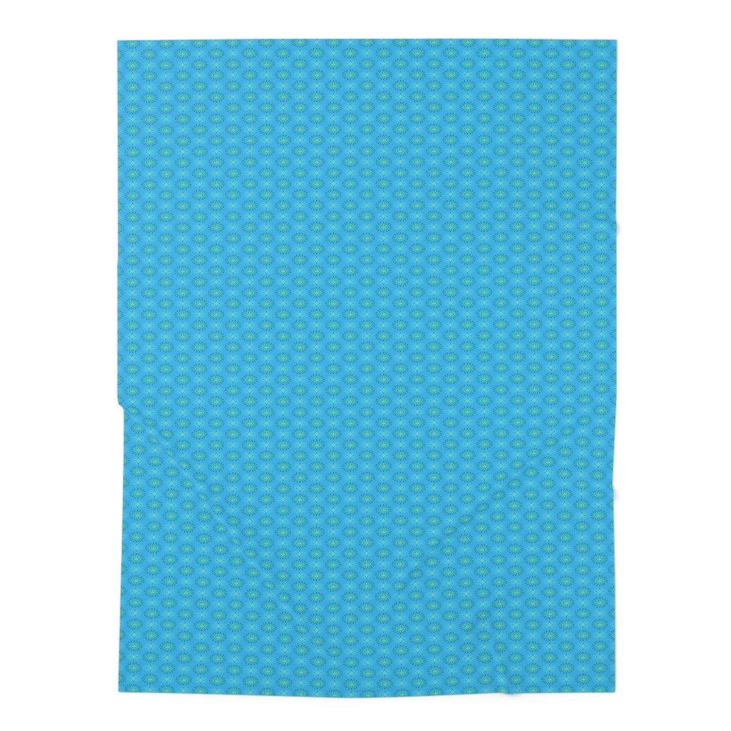 Blue Green Star-crossed Bodies Baby Swaddle 30″×40″ Blanket