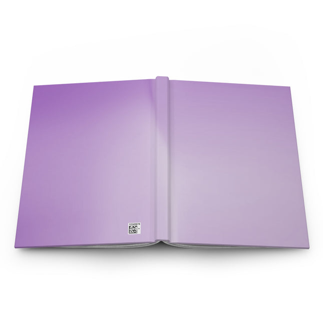 Soft Lavender Fade 5.75" x 8" Hardcover Journal Matte with 150 lined pages