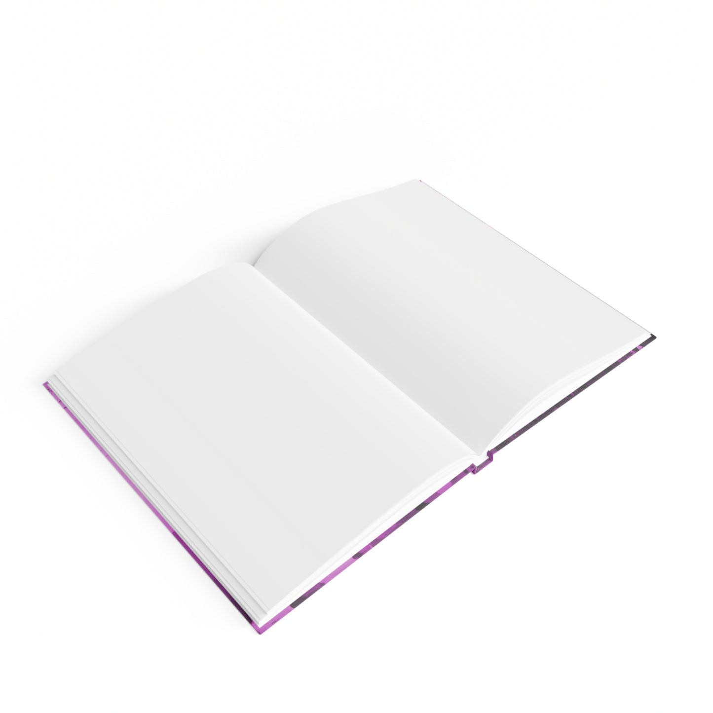 Striped Powder Lavender Pastel 5" x 7" Journal - 128 Blank pages