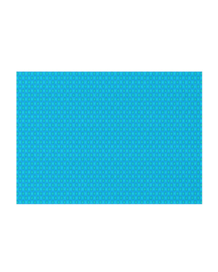 Light Blue Star-crossed Bodies Outdoor Rug, 60" x 84"