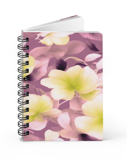Lemon Blossom Floral Bunch Bound Journal, 5" x 7" 150 pages