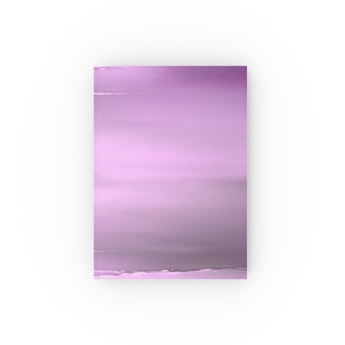 Dark Pink Sea Amethyst Fog 5.2" x 7.4" Hard Backed Journal with 128 blank pages