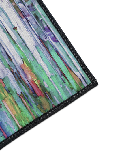 Striped Pastels 18" x 27" Heavy Duty Floor Mat