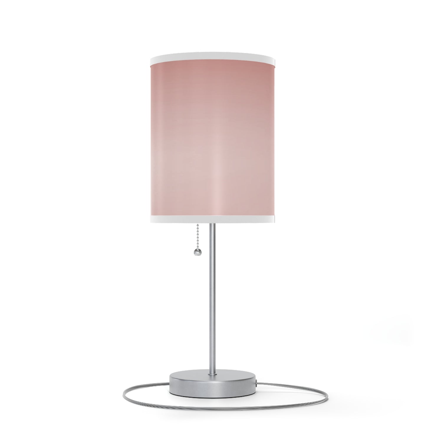 Rose Red Fade Table Lamp on a White or Silver Stand, US|CA plug