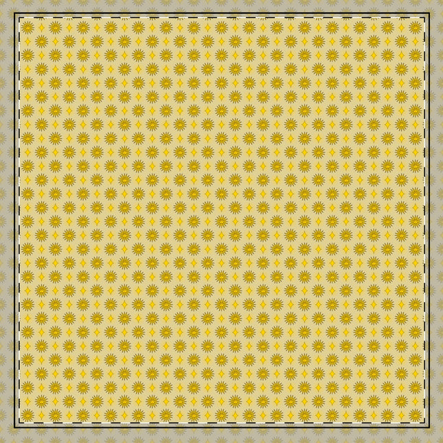 Lemongrass Star-crossed Bodies Cotton Twill Napkin, 22" x 22"