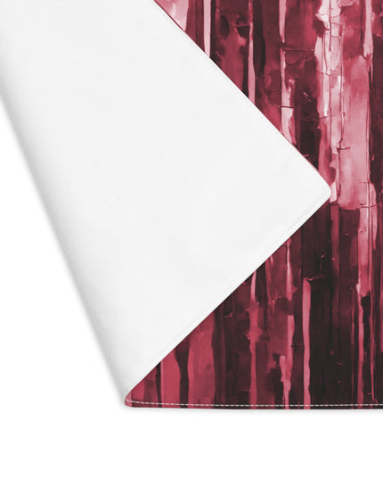 Striped Ruby Placemat, 1 pc