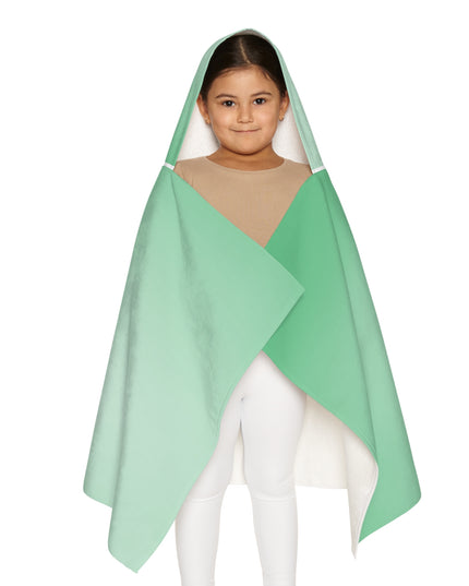 Mint Fade Youth Hooded Towel, 24" x 48"
