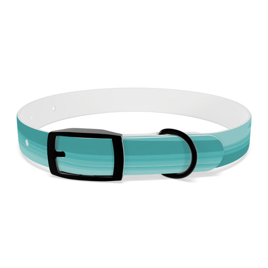 Tif Green Wavey Small Dog Collar