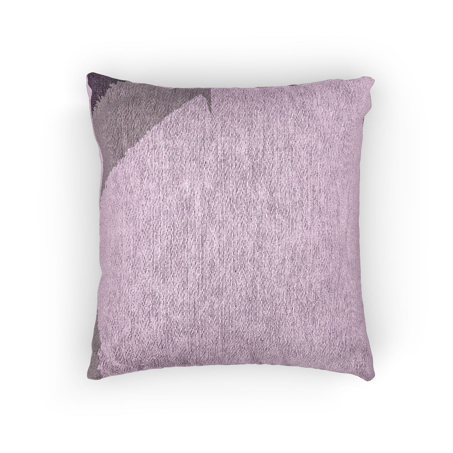 Soft Lavender Fade Woven Pillow, 17" x 18"