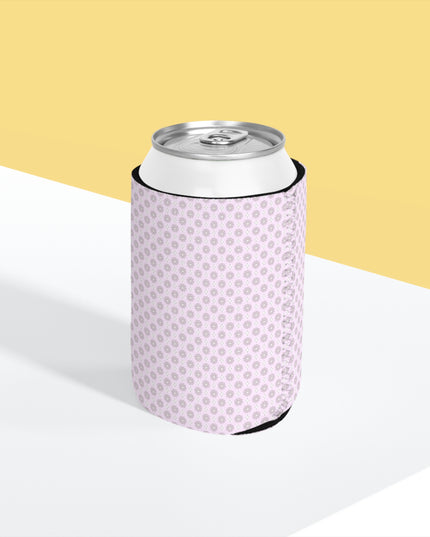 Pink Mornings Star-crossed Bodies 12 oz Can Cooler Sleeve