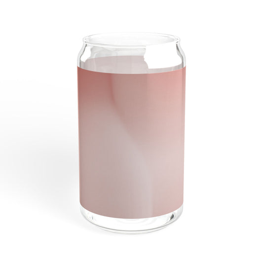 Rose Red Fade Sipper Glass, 16oz