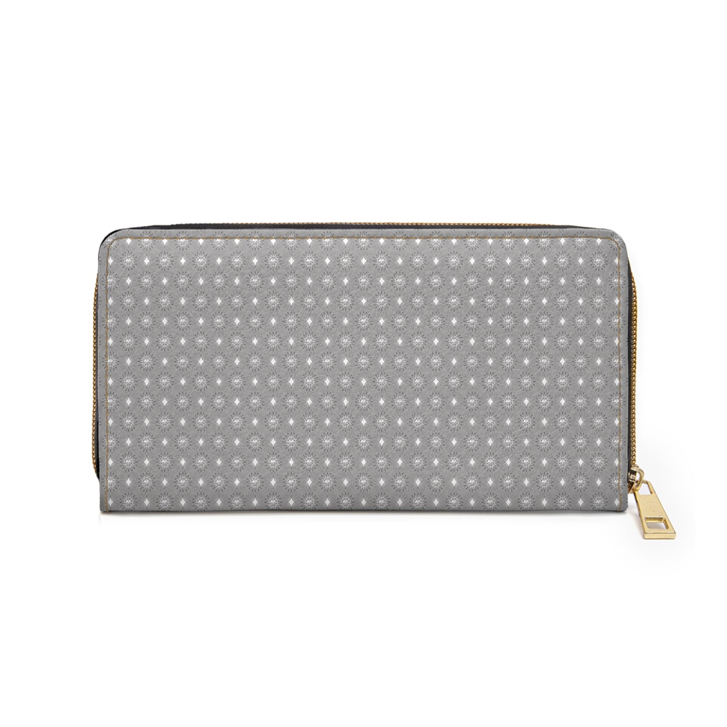 Desaturated Star-crossed Bodies Elegant Abstract Zipper Wallet - Stylish & Functional Accessory for Everyday Use