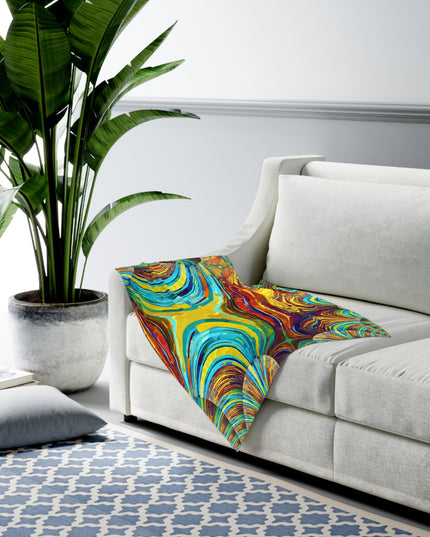 Uzi Spiral Alpha Baby Swaddle 30″×40″ Blanket