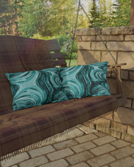 Uzi Spiral Tif 20" x 14" Outdoor Pillow