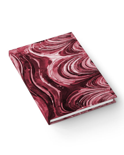 Uzi Spiral Ruby 5" x 7" Journal - 128 Blank pages