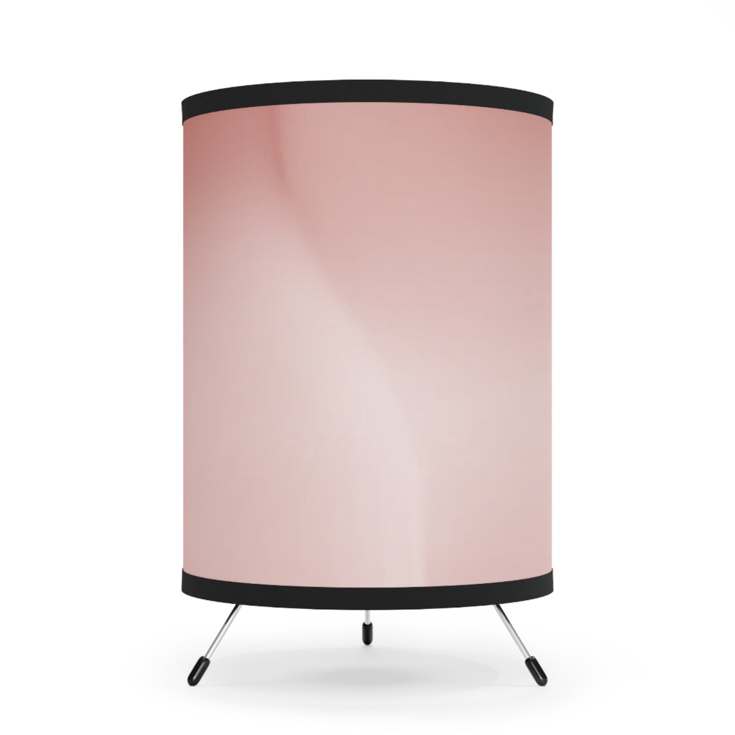 Rose Red Fade Tripod Lamp with High-Res Printed Shade, US\CA plug