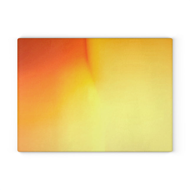 Phoenix Fade 11" x 15" Glass Cutting Board