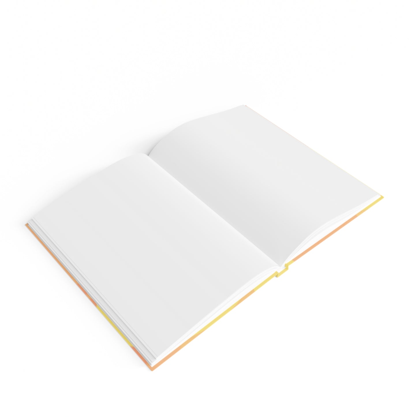 Pastel Bright Oranges Patches 5" x 7" Journal - 128 Blank pages