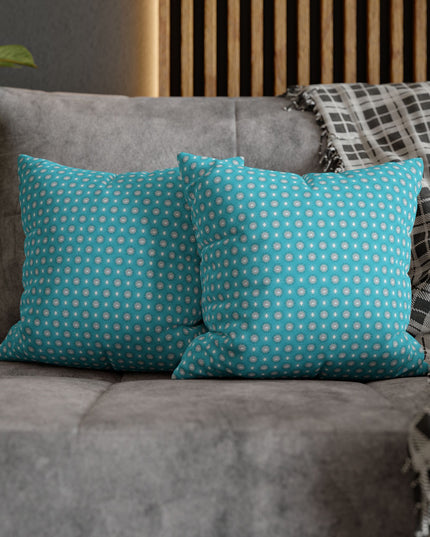 Tif Green Star-crossed Bodies Spun Polyester Square Pillowcase, 14" x 14"
