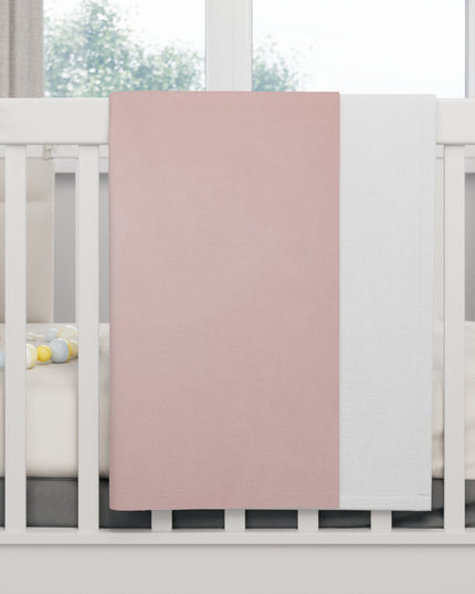Rose Red Fade Soft Fleece Baby Blanket, 30" x 40"