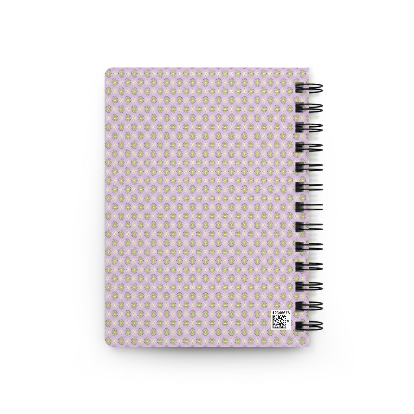 Magenta Star-crossed Bodies Spiral Bound Journal, 5" x 7" 150 pages