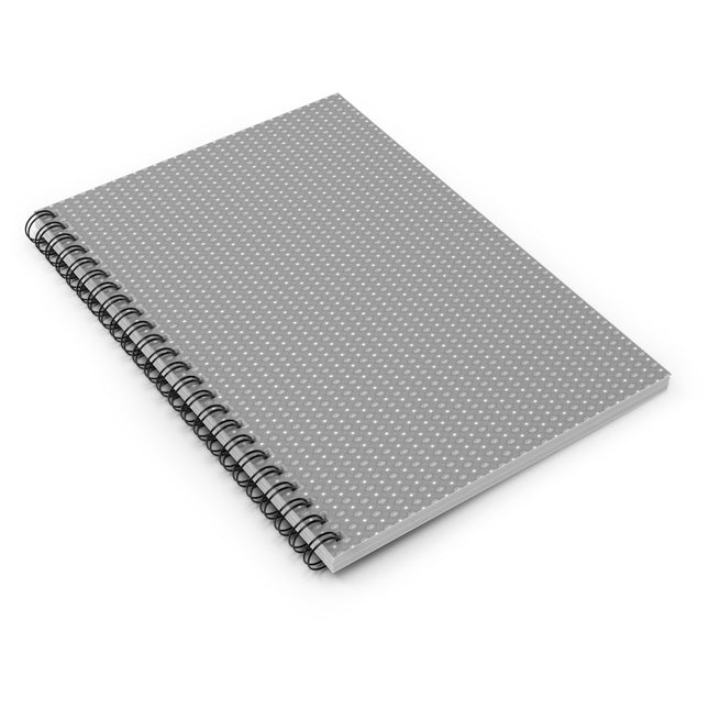 Desaturated Star-crossed Bodies Spiral Notebook - Ruled Line, 6" x 8", 118 pages