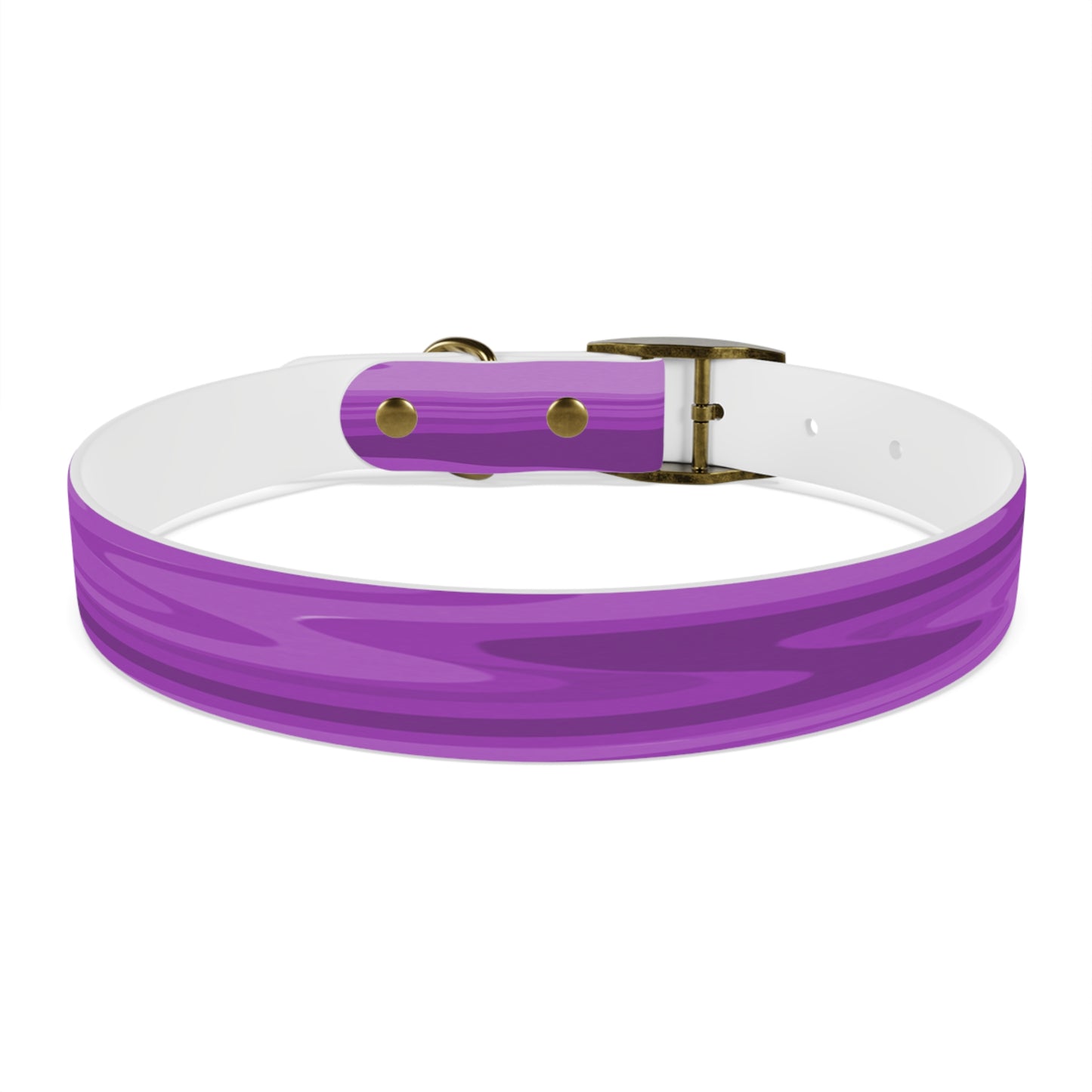 Wavey Purple Wavey Large Dog Collar