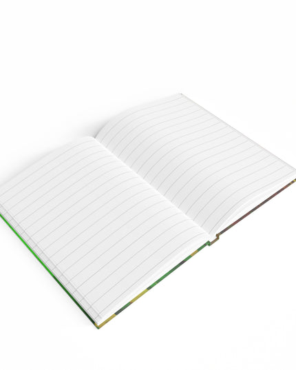 Striped Beta 5" x 7" Journal - 128 Ruled Line pages