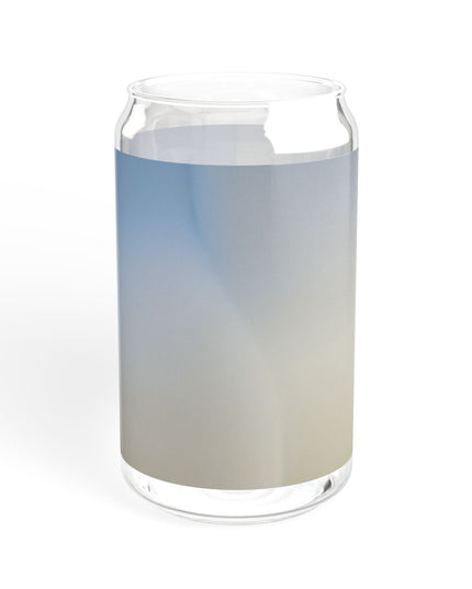 Cobalt Fade Sipper Glass, 16oz