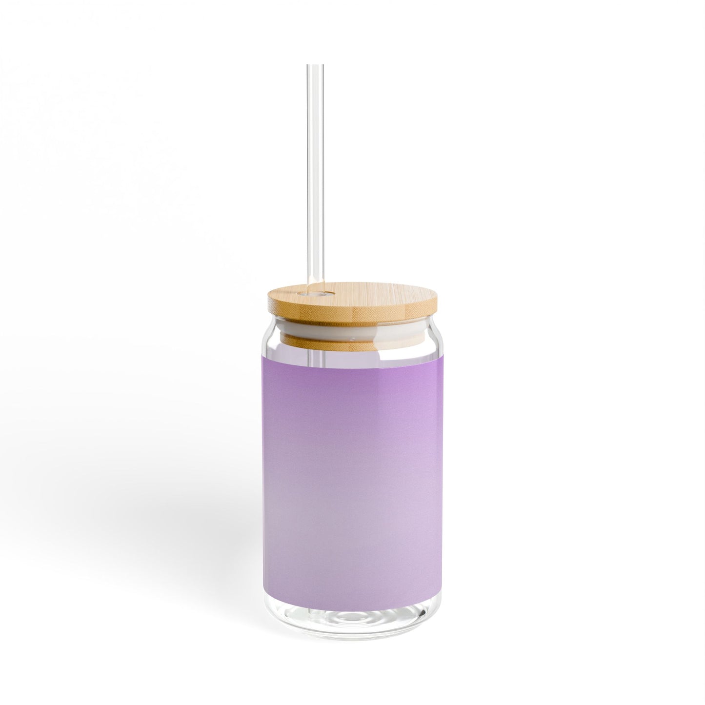 Soft Lavender Fade Sipper Glass, 16oz