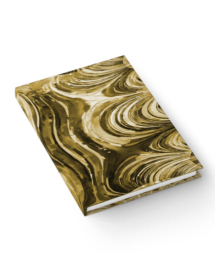 Uzi Spiral Light Brown 5" x 7" Journal - 128 Ruled Line pages