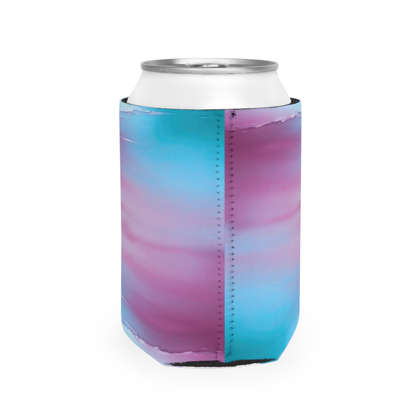 Wine Sea Blue Fog 12 oz Can Cooler Sleeve