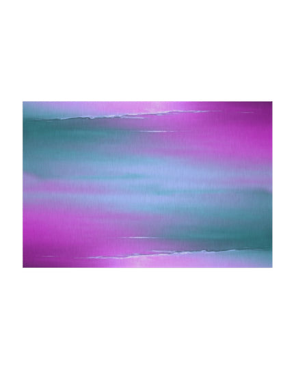 Dark Blue Green Sea Purple Fog 48" x 72" Outdoor Rug