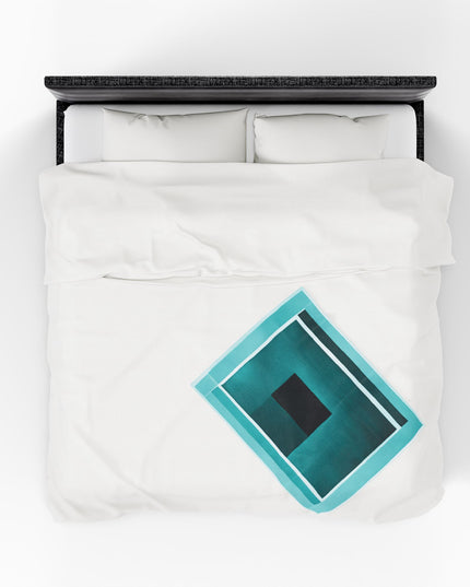 Tif Shadow Velveteen Plush Blanket, 30" x 40"