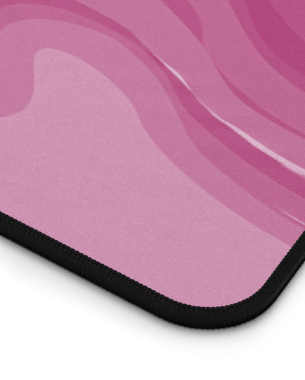 Pinky Mauve Wavey 12" x 22" Desk Mat