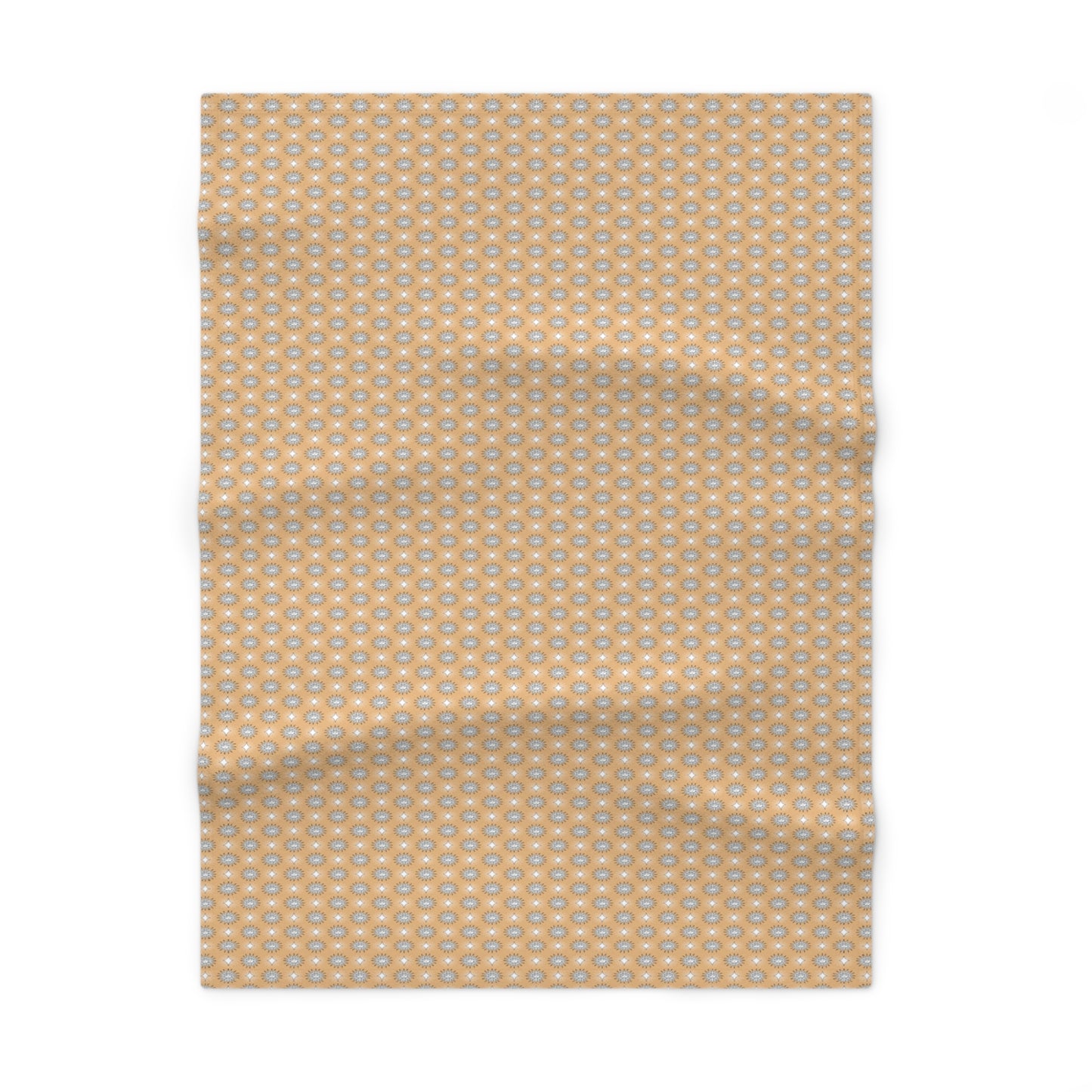 Tan Sunset Star-crossed Bodies Soft Fleece Baby Blanket, 30" x 40"