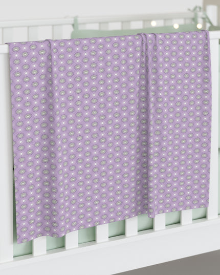 Lavender Star-crossed Bodies Baby Swaddle 30″×40″ Blanket
