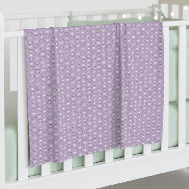 Lavender Star-crossed Bodies Baby Swaddle 30″×40″ Blanket